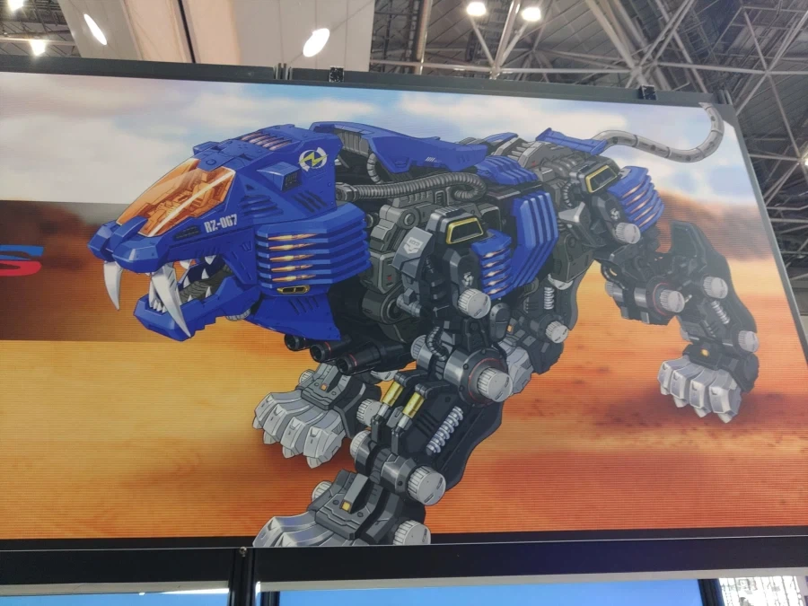 [코토부키야] 조이드HMM 1/72 실드라이거 ver2.0 채색 샘플 전시 이미지