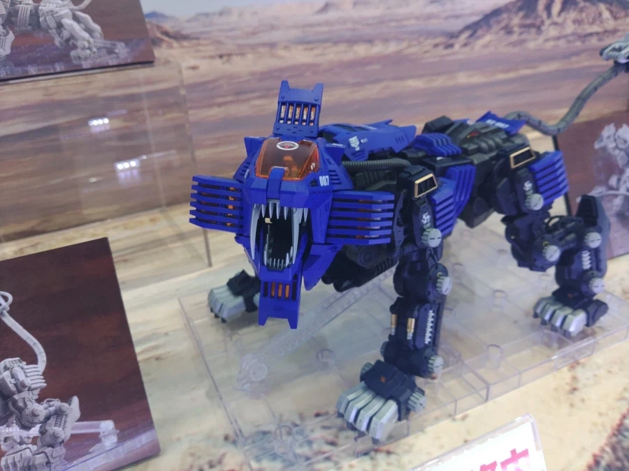 [코토부키야] 조이드HMM 1/72 실드라이거 ver2.0 채색 샘플 전시 이미지 - 이미지 10