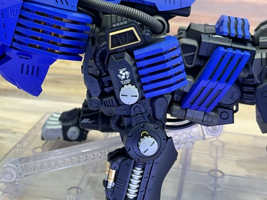 [코토부키야] 조이드HMM 1/72 실드라이거 ver2.0 채색 샘플 전시 이미지 - 이미지 12
