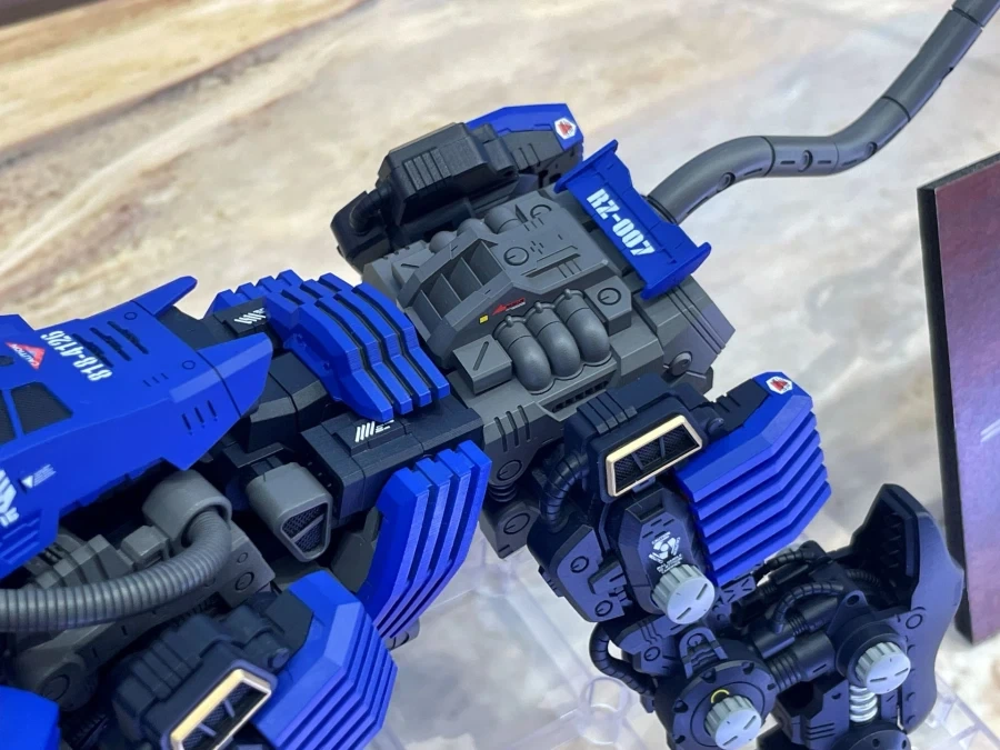 [코토부키야] 조이드HMM 1/72 실드라이거 ver2.0 채색 샘플 전시 이미지 - 이미지 15