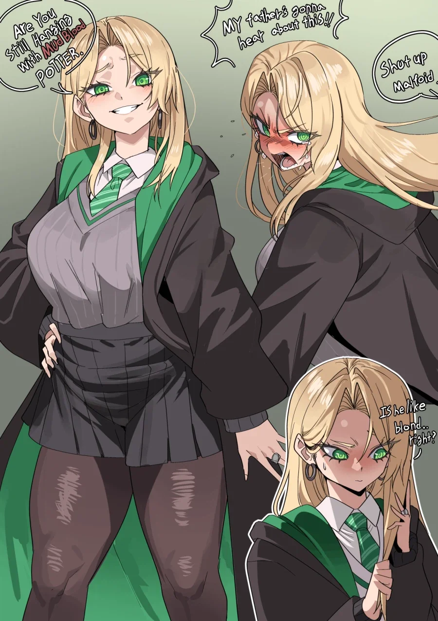 TS말포이) 해리포터랑 대결하는 말포이.manhwa