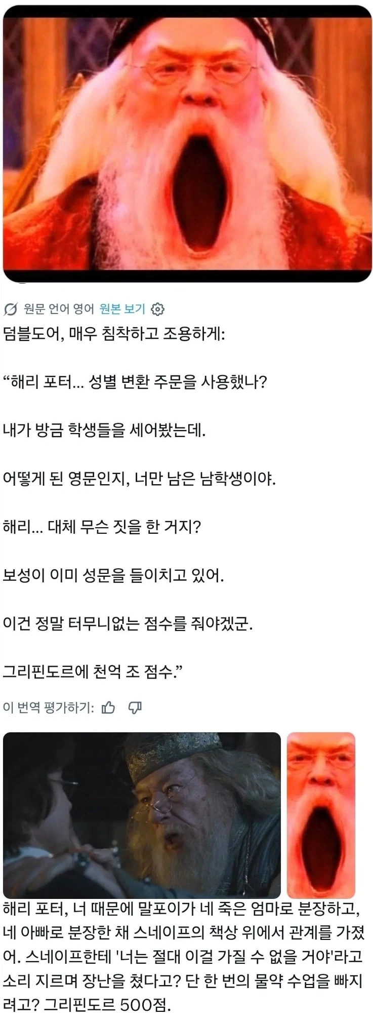 침착한 덤블도어