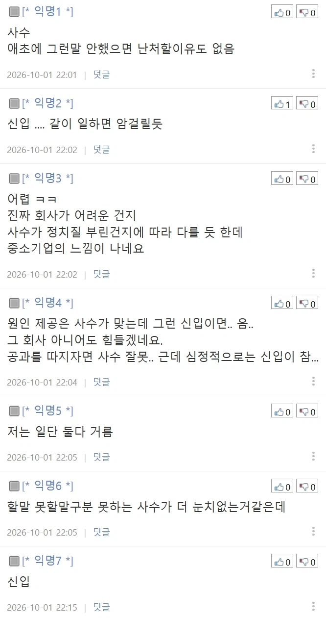 (펌) 입사 2시간 만에 퇴사 권한 사수 vs 회식서 밝힌 신입, 누구 잘못? - 이미지 2