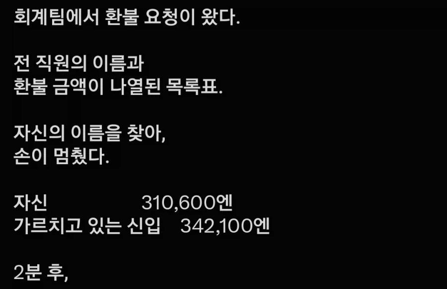 월급 두 번 입금되고 회사 그만둔 사람 - 이미지 2
