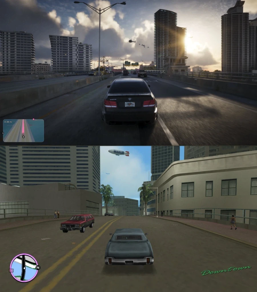 2002년 vs 2026년 GTA