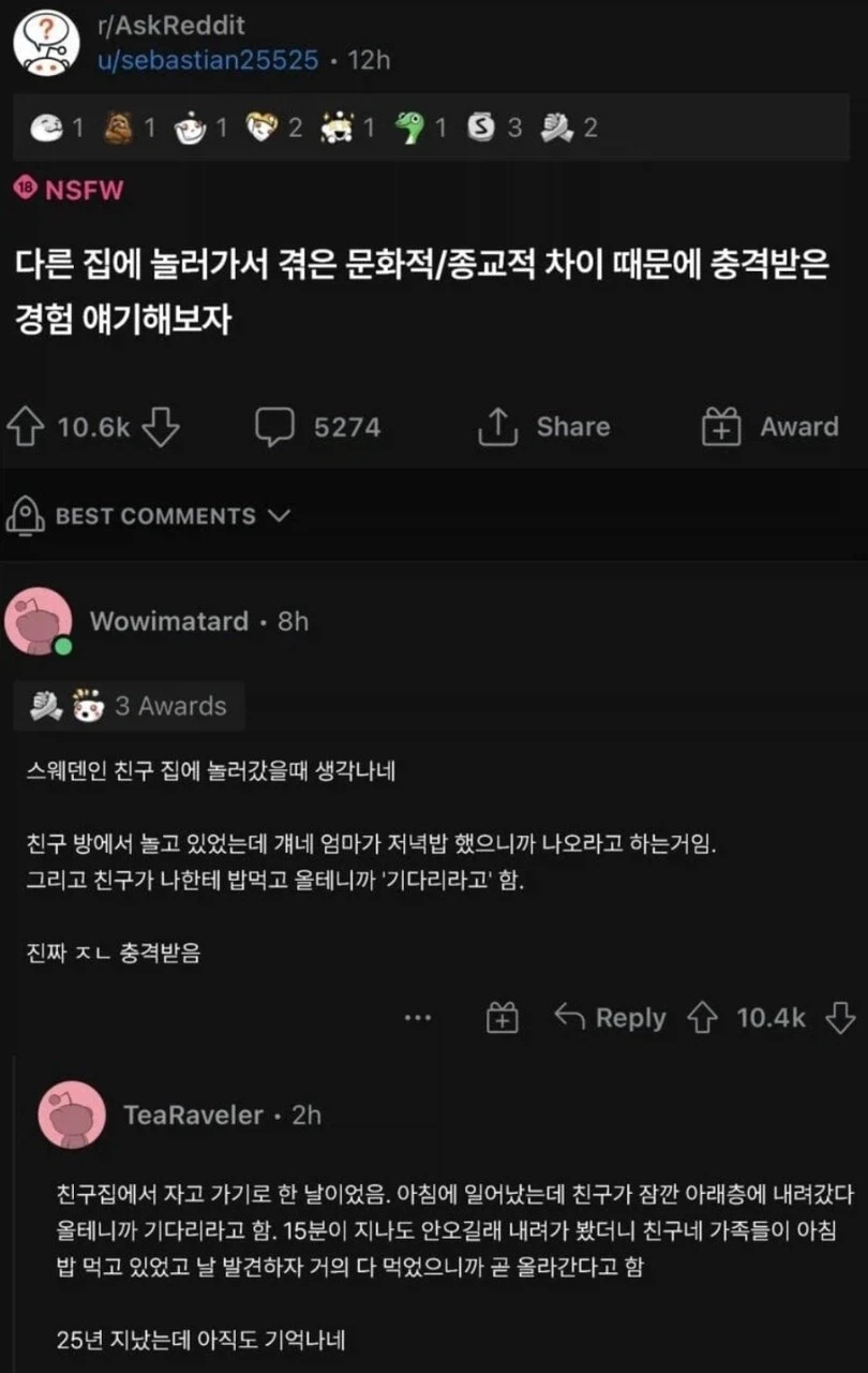 한때 전세계를 뒤흔든 레딧 글 하나