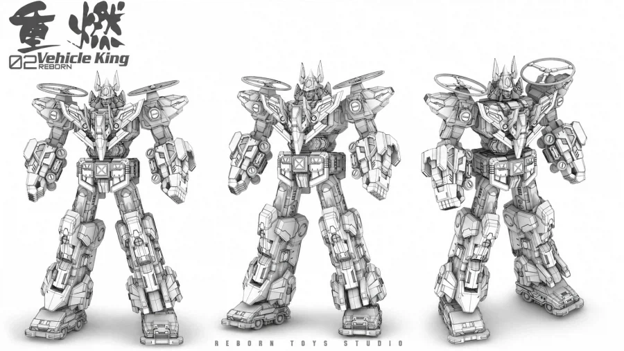 [Reborn Toys] 비클 킹 다이라가 XV 원형 전시 사진