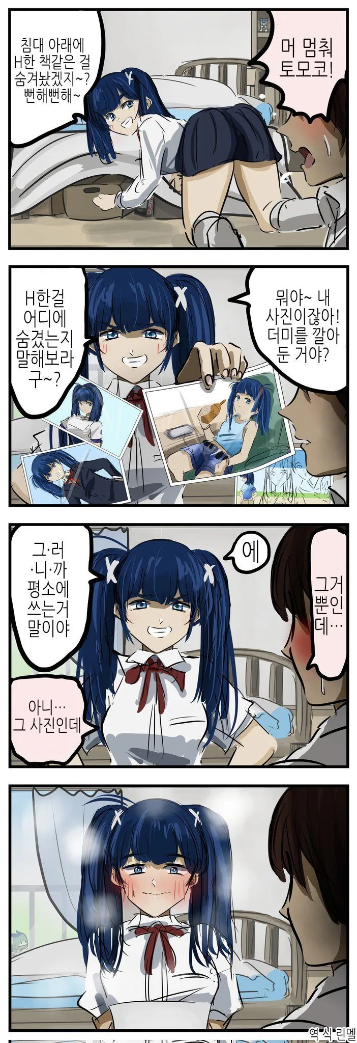 H한 책을 찾는 만화