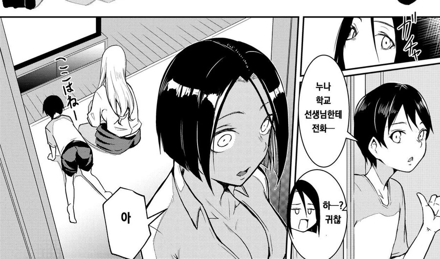 ㅎㅂ) 남동생을 걱정하는 누나 만화 - 이미지 3