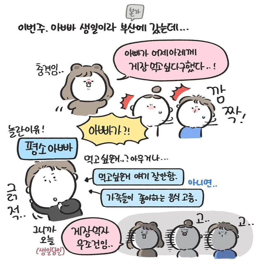 엄마랑 아빠랑 둘이 사귀는 것 같다 .manwha - 이미지 3
