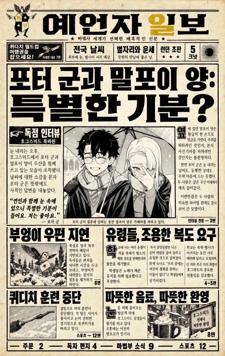 TS말포이)고귀한 악역영애는 혼혈따위와 친구하지 않는다. - 이미지 10