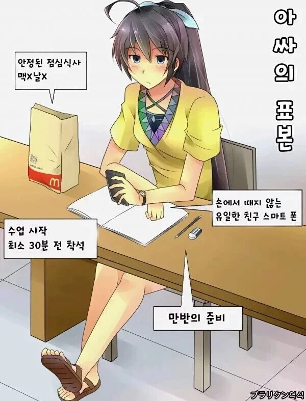 숙달된 아싸의 자세