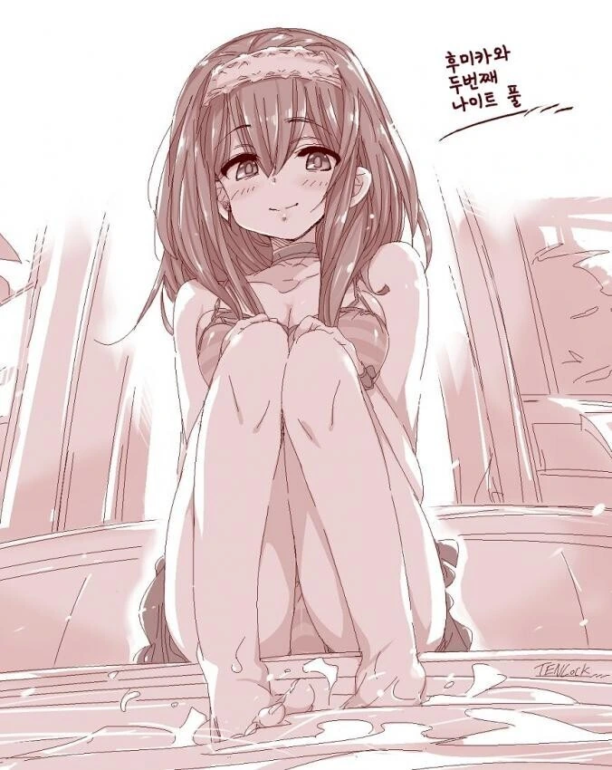 @) 마유와 후미카의 나이트 풀 만화 - 이미지 4