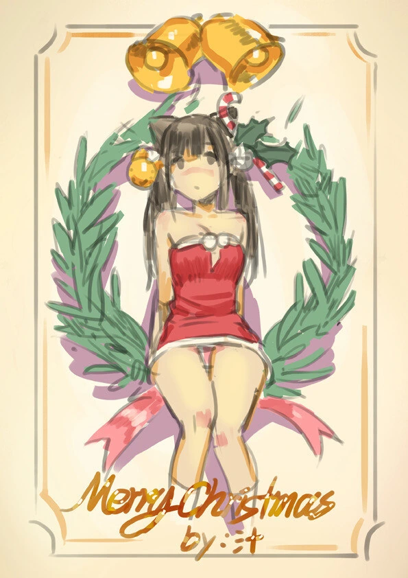 산타가 캬루 선물해주는.manga