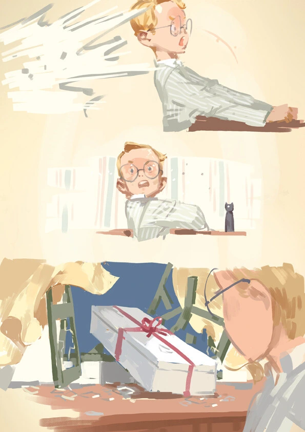 산타가 캬루 선물해주는.manga - 이미지 3