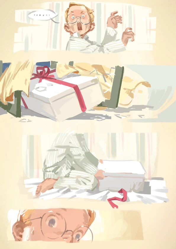 산타가 캬루 선물해주는.manga - 이미지 4