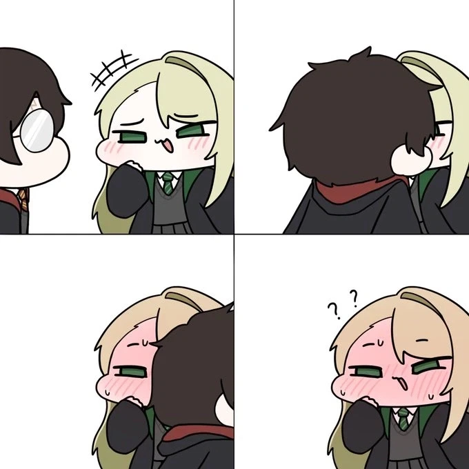 해리포터)입 다물어 말포이