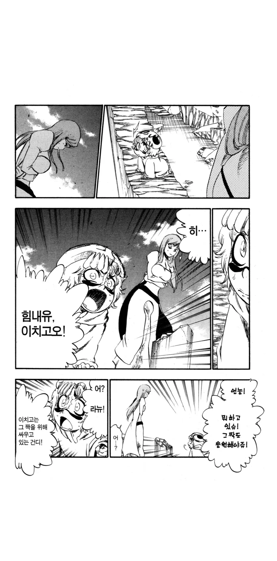 블리치 아란칼편 진히로인