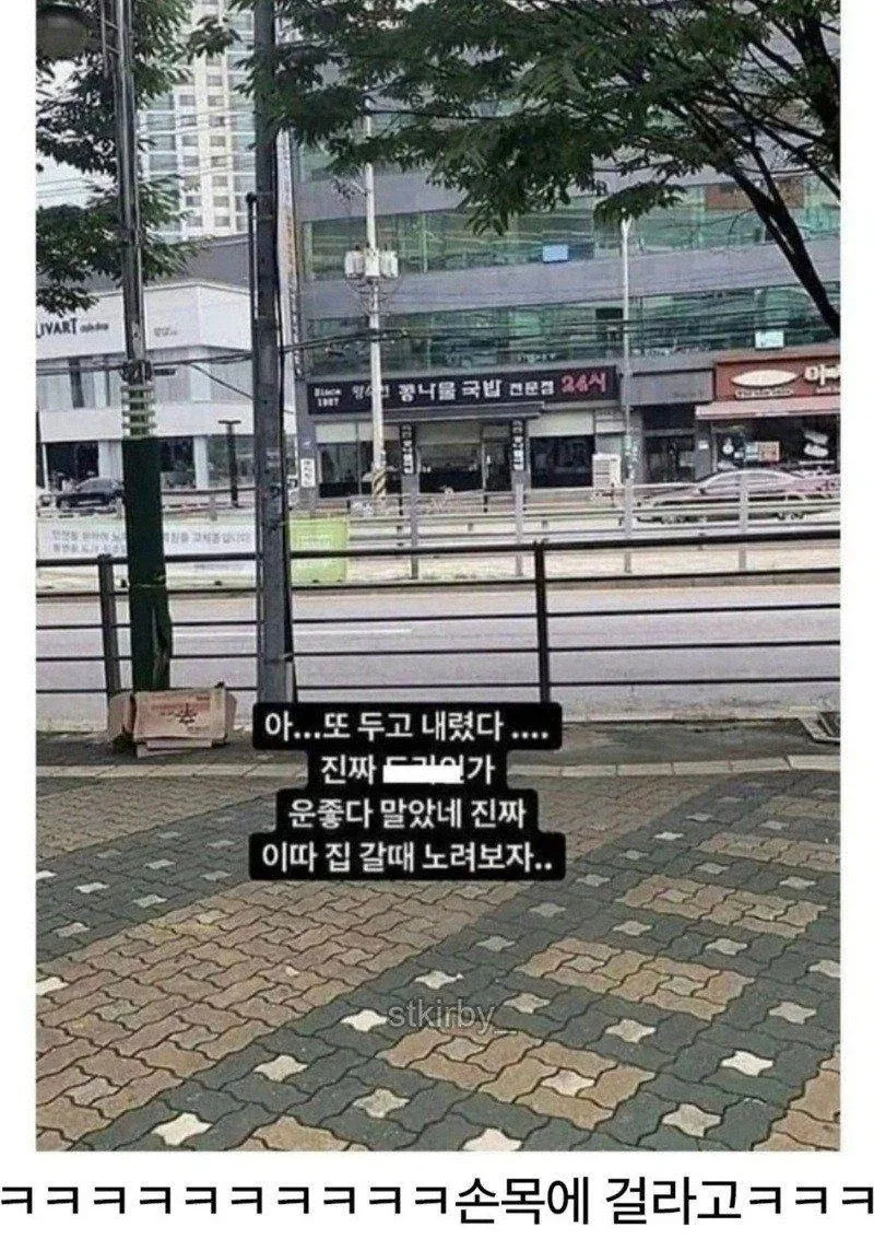 같은 실수를 반복한 우산 주인. - 이미지 2