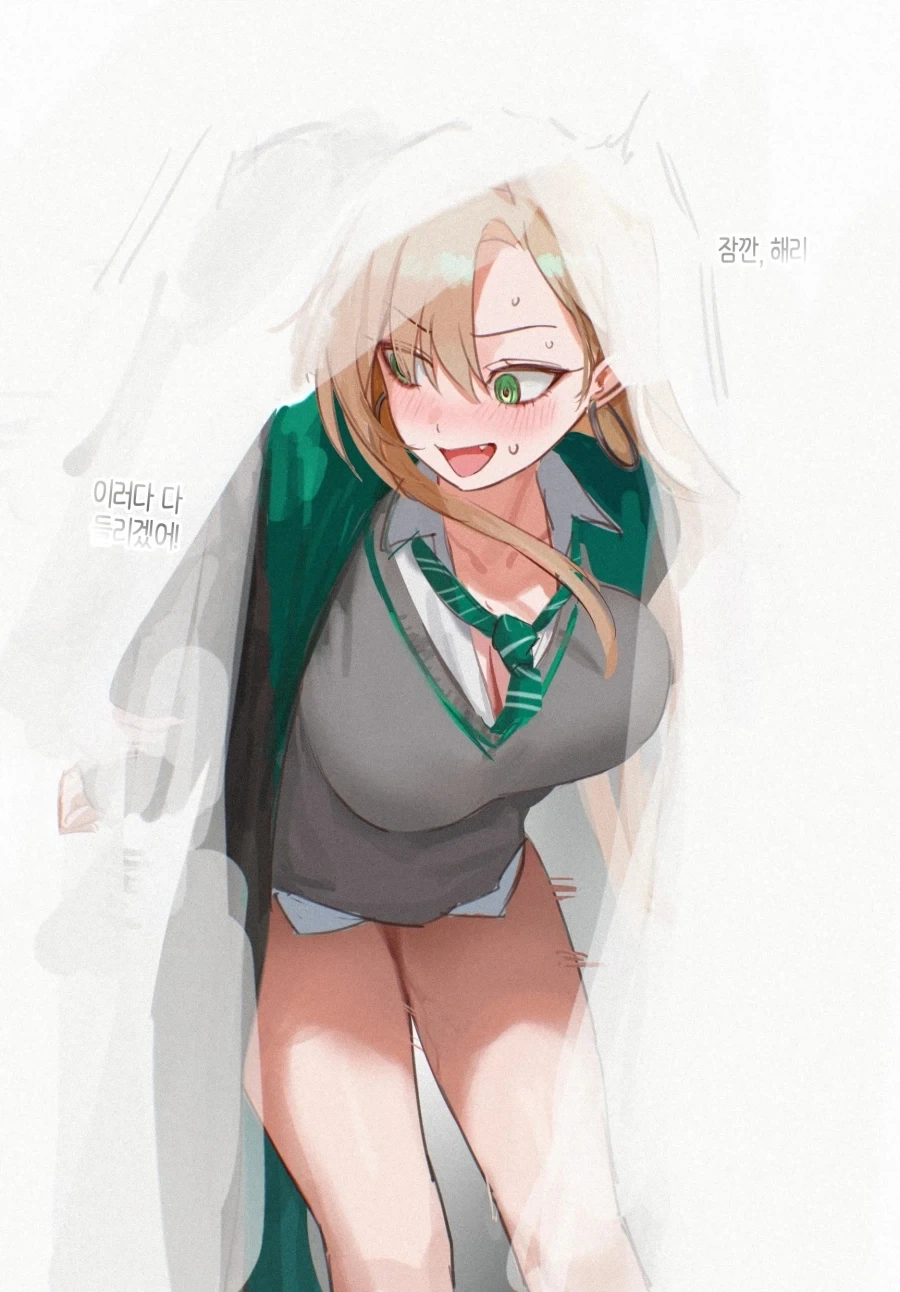 TS말포이) 해리포터와 투명망토속 메차쿠차