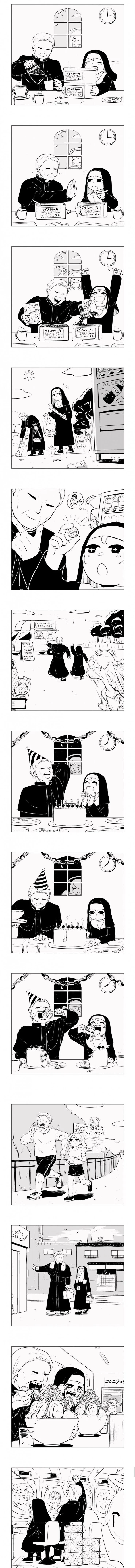타락한 신부와 수녀 만화.manhwa - 이미지 2