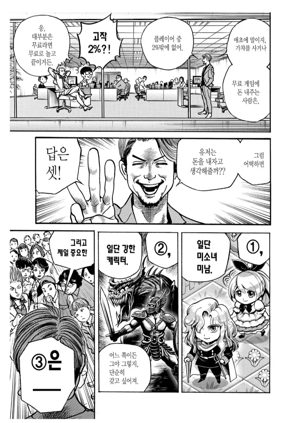 가챠게임의 3법칙