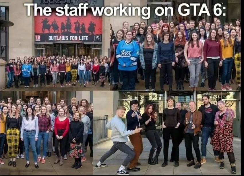 gta6 개발진 vs gta5 개발진