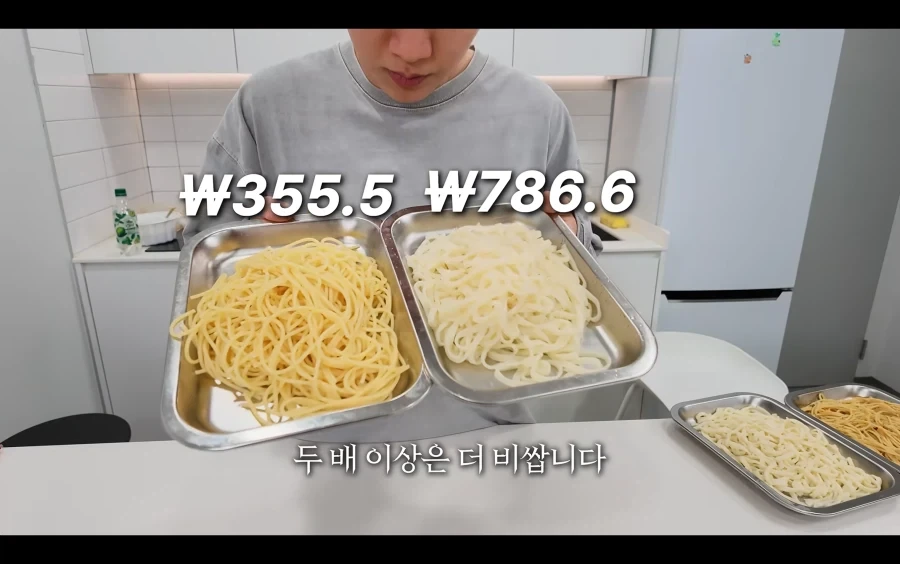 봉골레파스타 vs 바지락칼국수 원가 비교 - 이미지 3