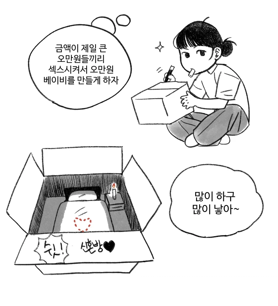 돈끼리 ㅅㅅ를 한다면 - 이미지 2