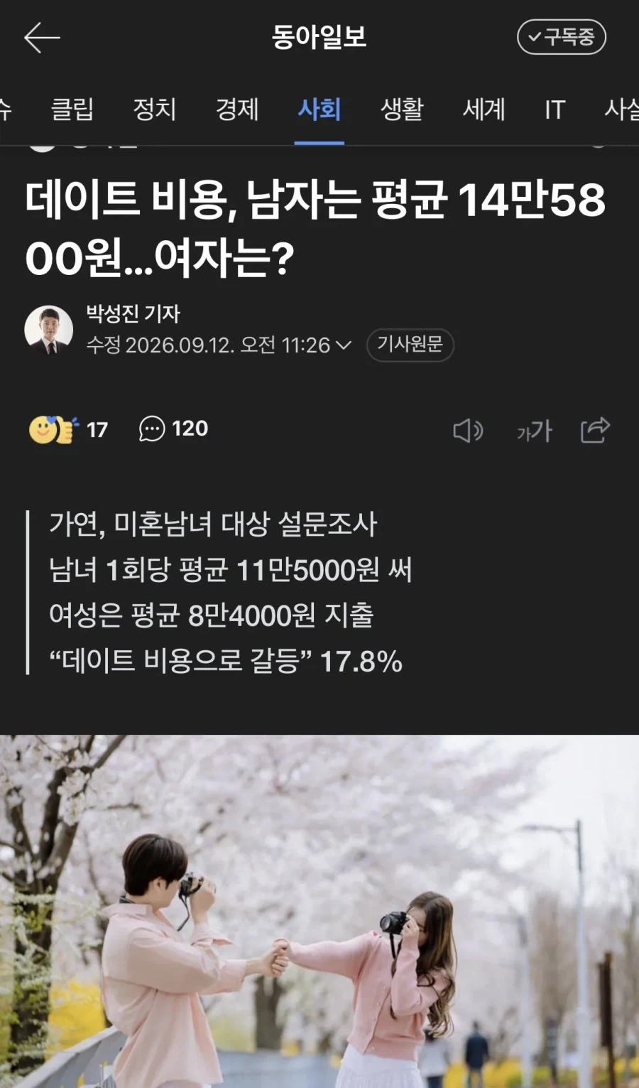 하루 데이트 비용 15만원 시대.jpg