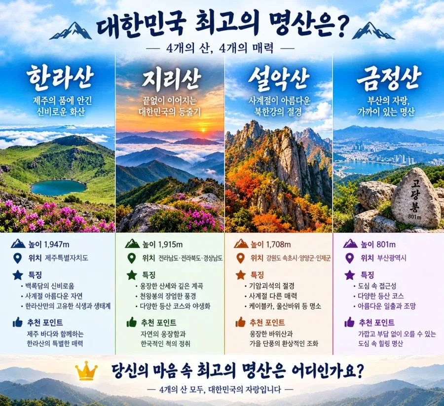대한민국 최고의 명산은 어디?.jpg