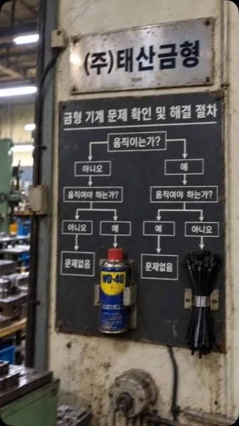 실용적인 기계 작동 불량 해결 알고리즘 ㄷㄷ