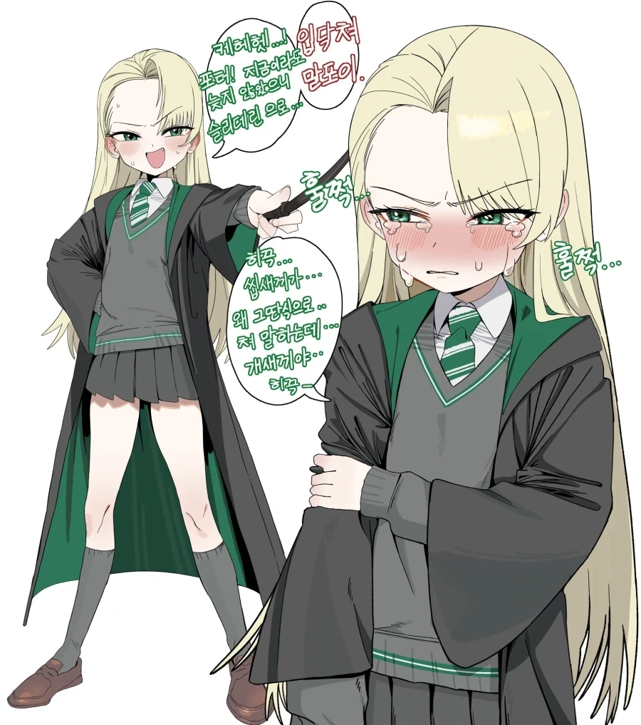 해리포터) 말넘심 해리에게 상처 받은 말포이.jpg