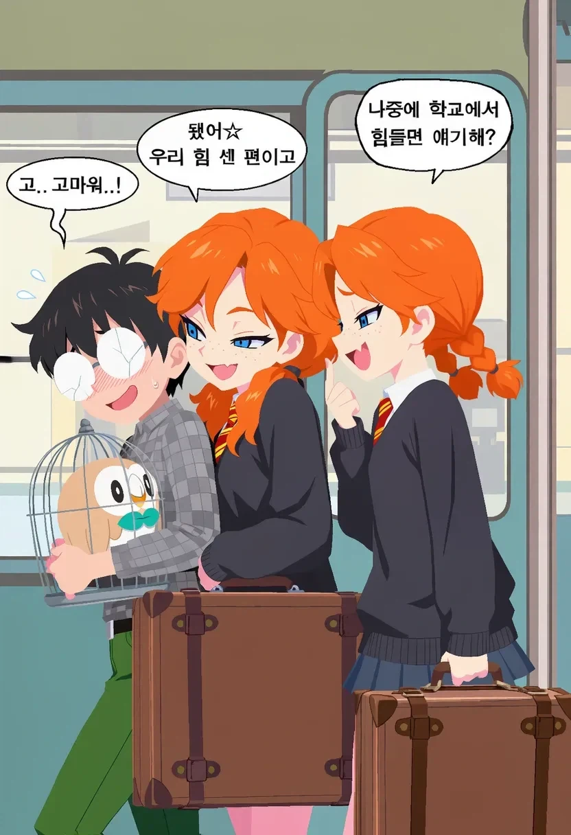 해리포터)의외로 메스가키가 아닌 위즐리쌍둥이.ts - 이미지 3