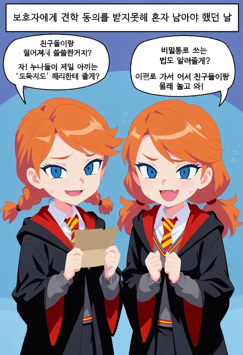 해리포터)의외로 메스가키가 아닌 위즐리쌍둥이.ts - 이미지 11