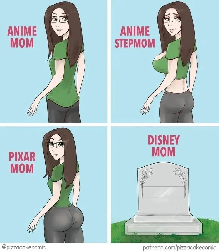 매체별 엄마 이미지