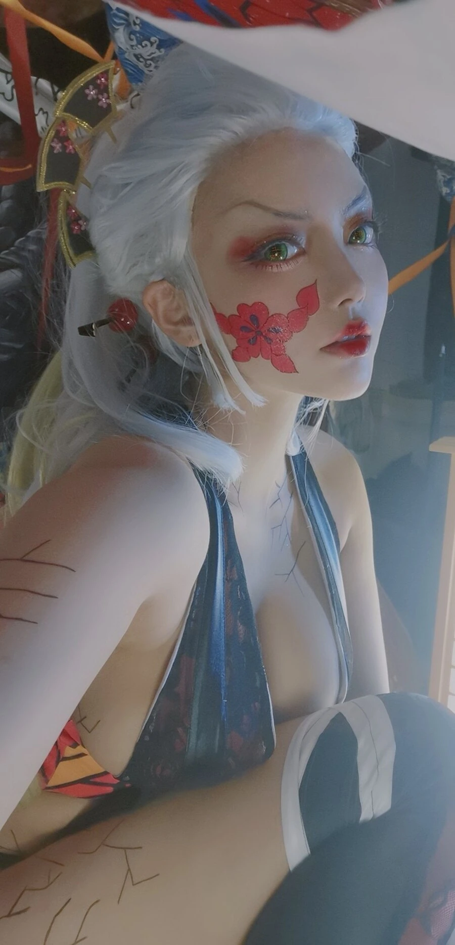 귀멸의칼날)ㅎㅂ)다키 코스프레 - 이미지 15