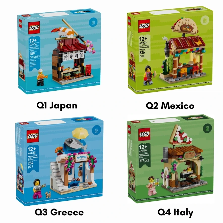[LEGO] 세계의 레스토랑 : 이탈리아 (40909) - 이미지 9