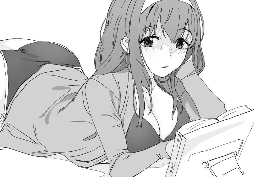 (@) 책보는 후미카