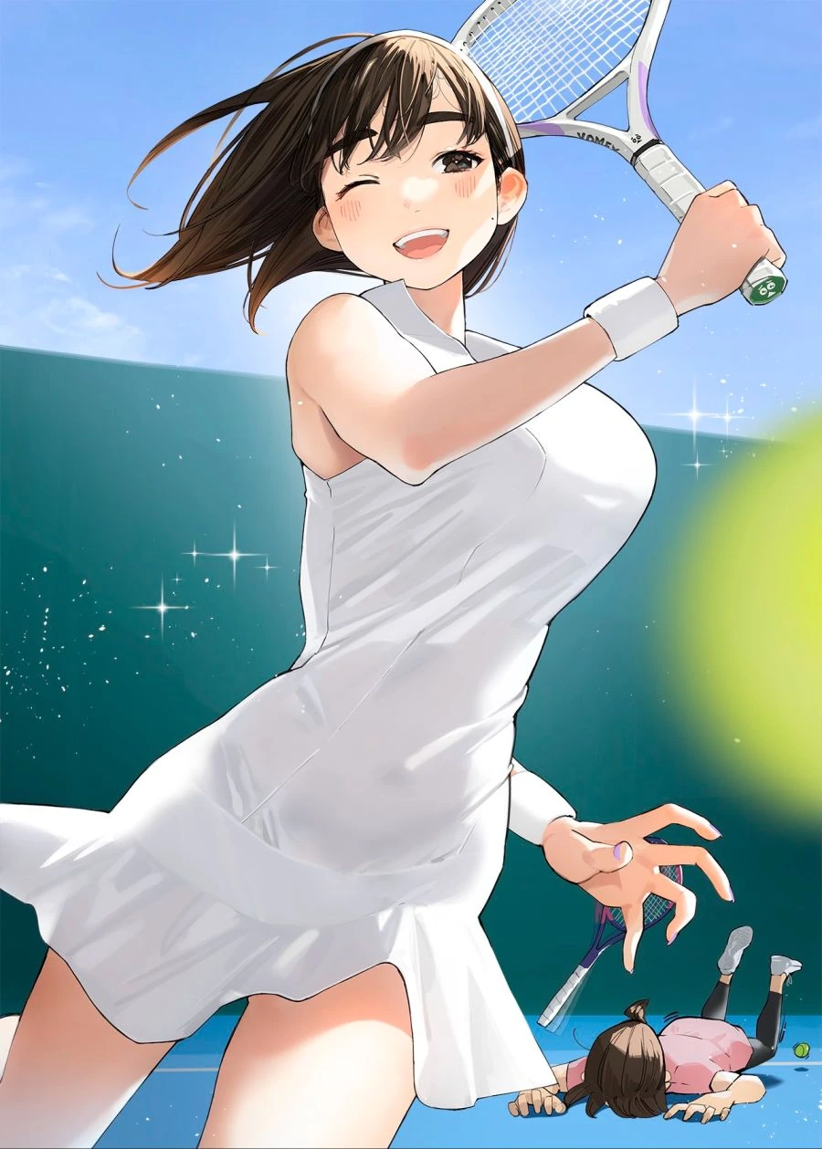 테니스가 너무 격렬한 후배쟝.manhwa - 이미지 2