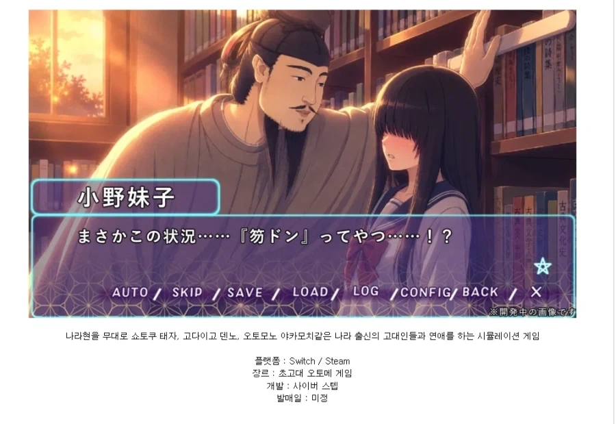 연애 세포가 사멸해서 그런가.. 연애 시뮬 게임도 이제 버겁네