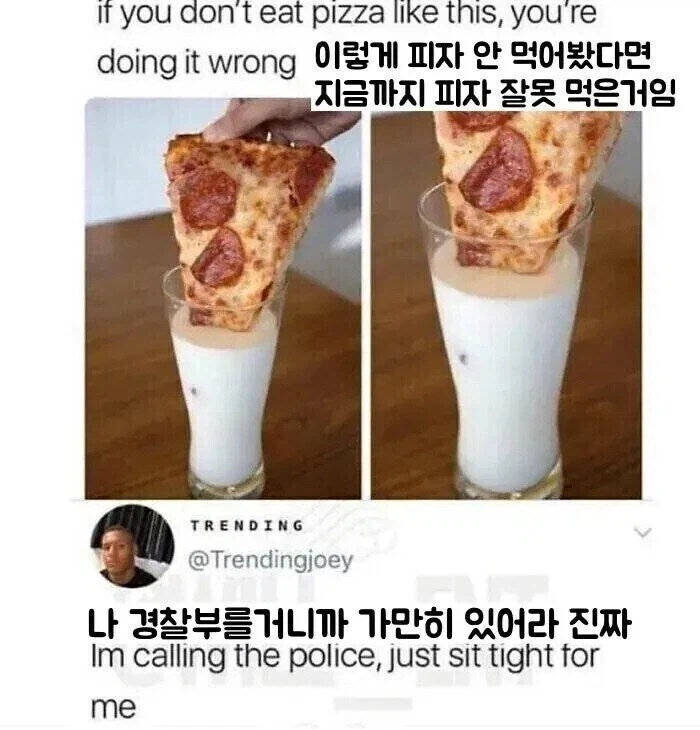 이렇게 피자 안먹어봤으면 지금까지 피자 잘못먹은거임