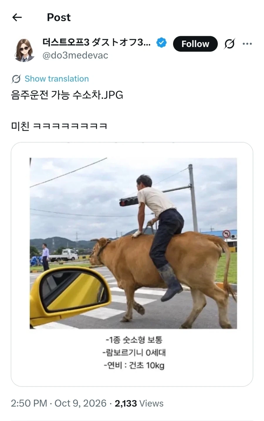 음주운전 가능한 수소차