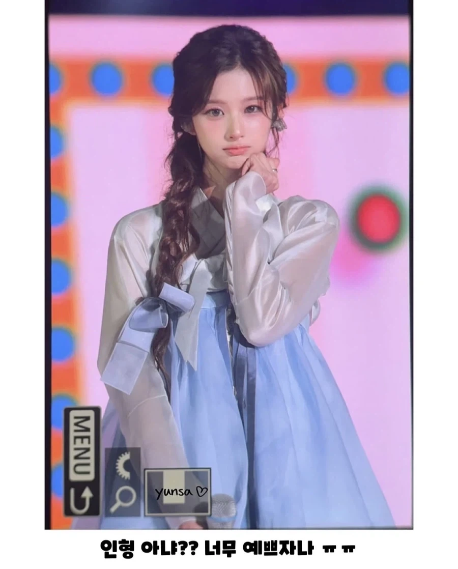 엔믹스 설윤 한복 - 이미지 2