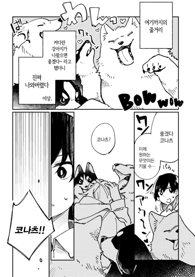 빨래가 고양이로 변하는 만화 - 이미지 18