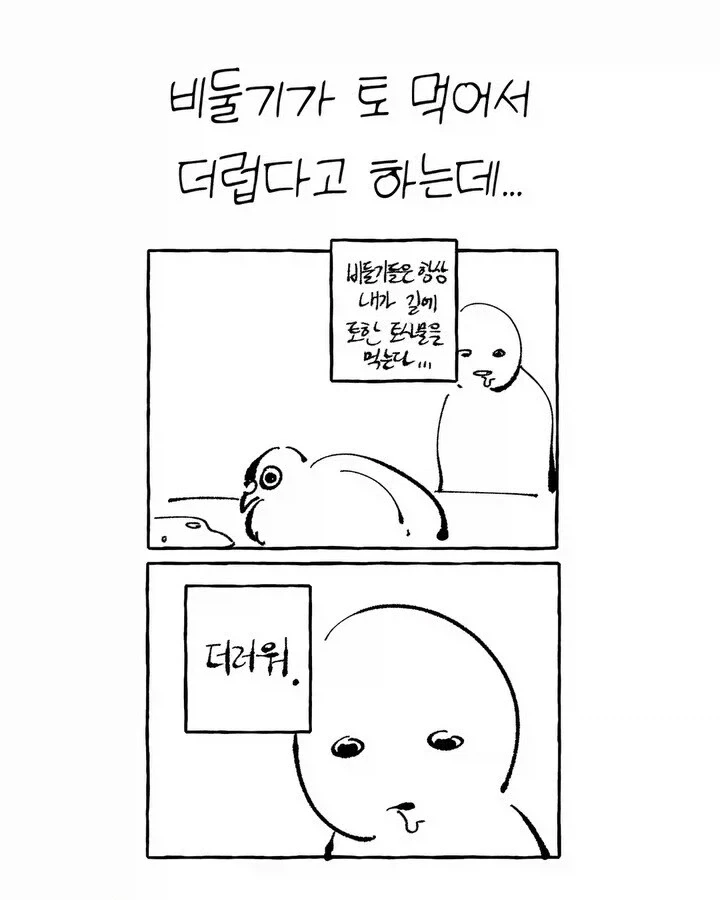 비둘기가 너무 귀여운 manhwa - 이미지 8