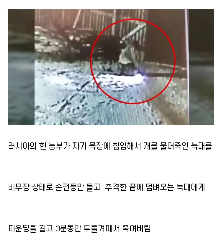 가족의 복수를 한 어느 농부