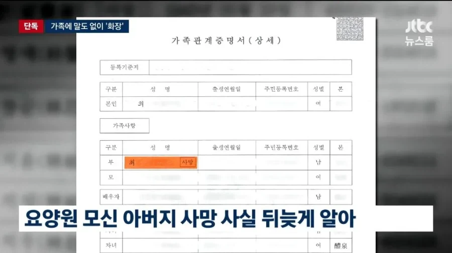 입소자 사망했는데 가족에 통보없이 화장한 요양원 - 이미지 3