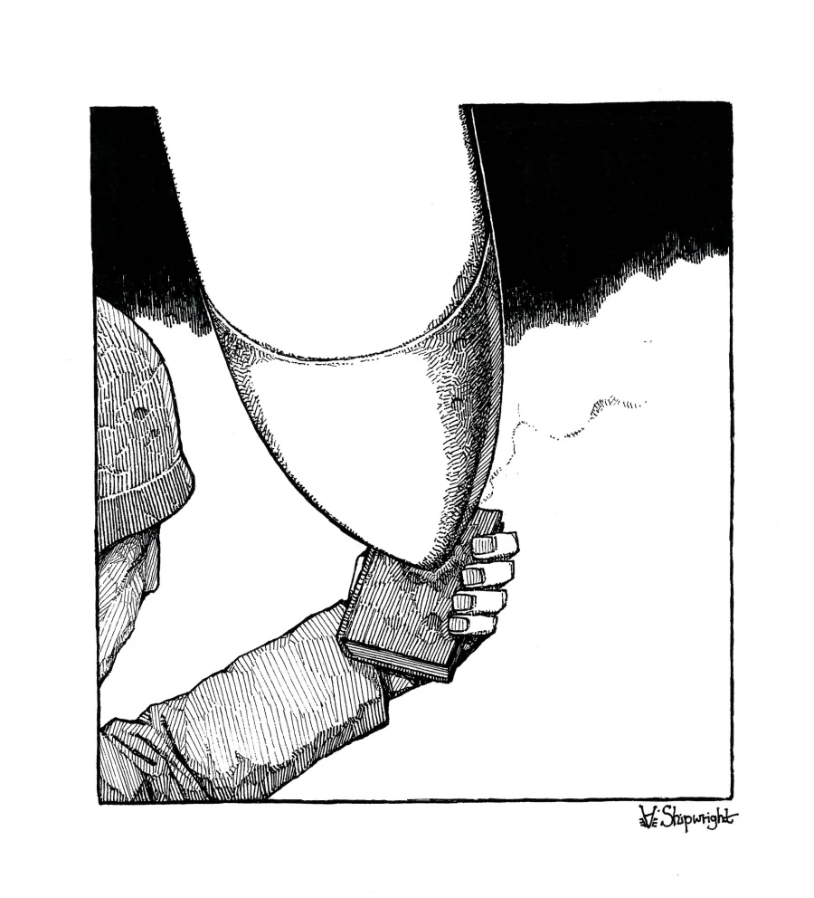가슴 주머니에 넣어놨던 책 덕분에 살았어.jpg