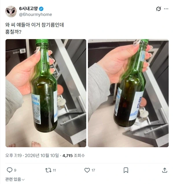 집에 들어온 도둑